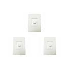 Kit C/3 - Dimmer Rotativo Qualitronix Bivolt Qd32
