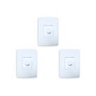 Kit C/3 - Dimmer Rotativo Qualitronix Bivolt Qd32