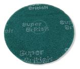 Kit C/3 Disco Limpador Verde Plus Enceradeira 350mm British