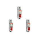Kit C/3 - Disjuntor Steck Din Unipolar 04A Sdd61C04