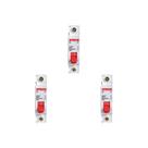 Kit C/3 - Disjuntor Steck Din Unipolar 25A Sd61 3Ka Kit C/3 - Disjuntor Steck Din Unipolar 25A Sd61 3Ka