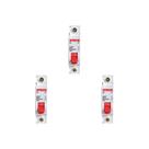 Kit C/3 - Disjuntor Steck Din Unipolar 25A Sd61 3Ka Kit C/3 - Disjuntor Steck Din Unipolar 25A Sd61 3Ka