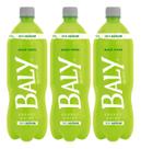 Kit C/3 Energético Baly Energy Drink Maçã Verde S/açúcar 1l