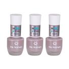 Kit c/3 Esmaltes Ana Hickmann Bege Be Free Tauane Hipoalergênico Kit c/3 Esmaltes Ana Hickmann Bege Be Free Tauane Hipoalergênico