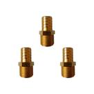 Kit C/3 - Espigao Fixo Garden''Macho'' Zamac 3/4X3/4 1...