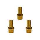 Kit C/3 - Espigao Fixo Latao Garden 3/4X3/4'' 11116E Kit C/3 - Espigao Fixo Latao Garden 3/4X3/4'' 11116E