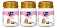 Kit C/3 Glicerina Para Confeitaria 60g Fab!