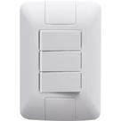 Kit c/ 3 int simples triplo c/ placa 4 x 2 aria tramontina