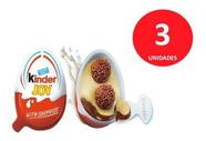 Kit C/3 Kinder Joy 20g