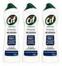 Kit C/3 Limpador Cremoso Cif Limpez Milagrosa Original 450ml
