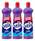 Kit C/3 Limpador Veja Multiuso Lavanda E Álcool 500ml