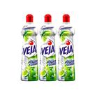Kit C/3 Limpador Veja Multiuso Power Fusion Limão 500ml