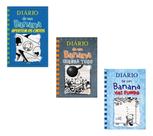 Kit C/3 Livros - Diário de Um Banana - 12, 14 e 15 - Capa Cartão + Brinde Kit C/3 Livros - Diário de Um Banana - 12, 14 e 15 - Capa Cartão + Brinde