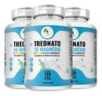 Kit C/3 Magnésio Treonato 500mg - 120 Cáps - Fits Life