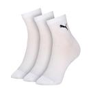 Kit c/ 3 Meias Puma Cano Médio Branco 39/43 Masculino
