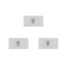 Kit C/3 - Modulo Peesa Alfa 1422 Tomada P/Infor Rj45 Kit C/3 - Modulo Peesa Alfa 1422 Tomada P/Infor Rj45