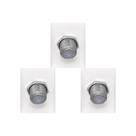 Kit C/3 - Modulo Pial Pop Tomada P/Tv Lg060 Branco