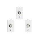 Kit C/3 - Modulo Soprano Ilus (Tomada Coaxial) 5Tg99334