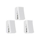 Kit C/3 - Modulo Steck Linha Stella 1 Simples 10A. Branco...