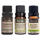Kit c/3 Oleo Essencial Via Aroma 10ml - Capim Limão - Limão Siciliano - Melaleuca Kit c/3 Oleo Essencial Via Aroma 10ml - Capim Limão - Limão Siciliano - Melaleuca
