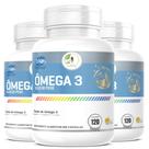 KIT C/3 Ômega 3 EPA DHA Premium 120 Cápsulas SoftGel - Fits Life