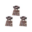 Kit C/3 - Para-Raio Base Para Mastro 2'' A Fogo Kit C/3 - Para-Raio Base Para Mastro 2'' A Fogo