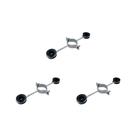 Kit C/3 - Para-Raio Isolador Simples Para Mastro 1.1/2''2... Kit C/3 - Para-Raio Isolador Simples Para Mastro 1.1/2''2...
