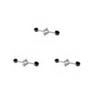 Kit C/3 - Para-Raio Isolador Simples Para Mastro 2''2Desc... Kit C/3 - Para-Raio Isolador Simples Para Mastro 2''2Desc...