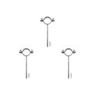Kit C/3 - Para-Raio Suporte Para Tubo Protecao 2''Rosca S...