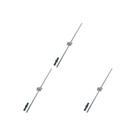 Kit C/3 - Para-Raio Terminal Aereo Com Rosca Soberba+Gram...
