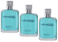 Kit C/3 Perfume Deo Colonia Masculino Leandro Racco 100ml