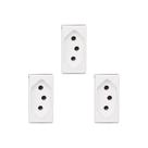 Kit C/3 - Pial Modulo Pop Tomada 2P+T 10A Lg30