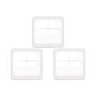 Kit C/3 - Pial Placa Pop 4X4 2 Mod. Lgp42P