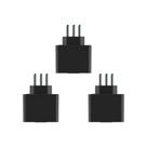 Kit C/3 - Pino Protetor De Tensao Qualitronix 2 Polos + T...
