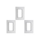 Kit C/3 - Placa Conjunto Modular Ilumi Vivaz 4X2 - 3 Modu... Kit C/3 - Placa Conjunto Modular Ilumi Vivaz 4X2 - 3 Modu...