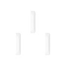 Kit C/3 - Placa Pial Pop Branca 4X2 - Cega Lgp20