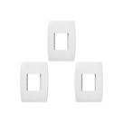Kit C/3 - Placa Soprano Ilus 4X2 (2 Modulos Horizontal) ...