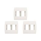 Kit C/3 - Placa Soprano Ilus 4X4 (2 Modulos Duplo) 5Tg99031