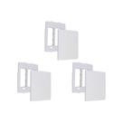 Kit C/3 - Placa Steck Linha Stella Branca 4X4 - Cega Com ...