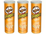 Kit C/3 Potes De Pringles Queijo 120g