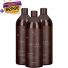 Kit C/3 Progressivas Zap Colágeno Máscara 1L Original!