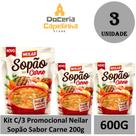 Kit C/3 Promocional Neilar Sopão Sabor Carne 200g Kit C/3 Promocional Neilar Sopão Sabor Carne 200g