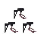 Kit C/3 - Qualitronix Base P/Rele Reforcada Pvc-Qb1