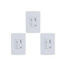 Kit C/3 - Qualitronix Controle Vent/Lamp Emb.Desliz-Qv36