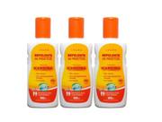 Kit C/ 3 Repelente De Insetos Loção Com Icaridina 100ml