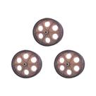Kit C/3 - Roda Para Carrinho Feira Pc