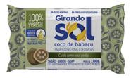 Kit c/ 3 Sabao em pao Girando Sol coco de babacu 100 g