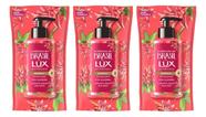 Kit C/3 Sabonete Líq Lux Essências Do Brasil Bromélia 240ml