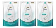 Kit C/3 Sabonete Liquido Dove Pele Sensivel 200ml Refil