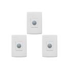 Kit C/3 - Sensor De Presenca + Fotocelula Qualitronix Emb...